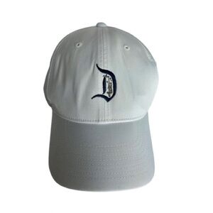 Nike Legacy91 Dri-FIT White Hat Disney “D” Logo castle and flag adjustable cap